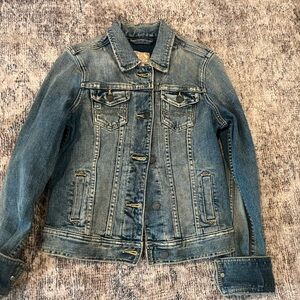 Abercrombie Denim Jean jacket small